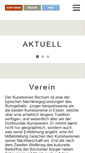 Mobile Screenshot of kunstverein-bochum.de